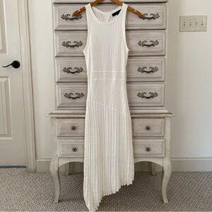 RACHEL Rachel Roy White Sleeveless Dress